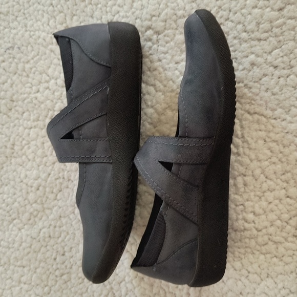 Earth Spirit Shoes Earth Spirit Womens Cloud Ease Gray Comfort Mary